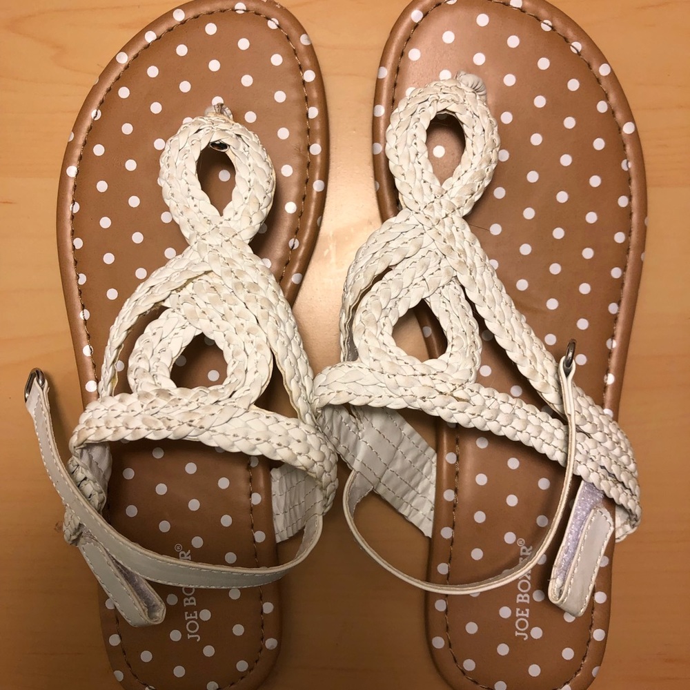 Formal/Casual Slip On White Lace Shoes